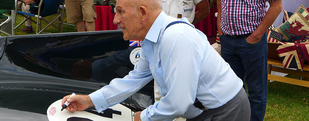 Stirling Moss at Shelsley